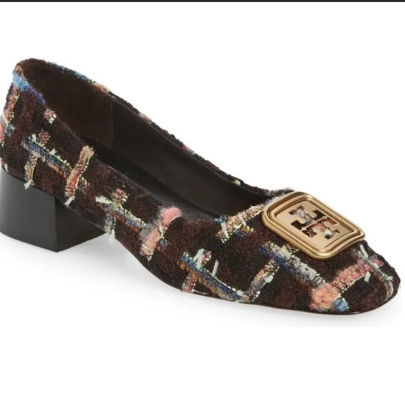 TORY BURCH Georgia Block Heel Pump - Picture 1 of 11